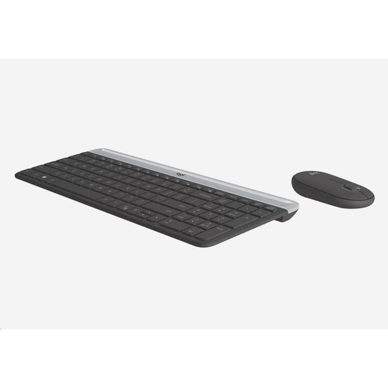 Logitech Wireless Desktop MK470, US, Graphite 2