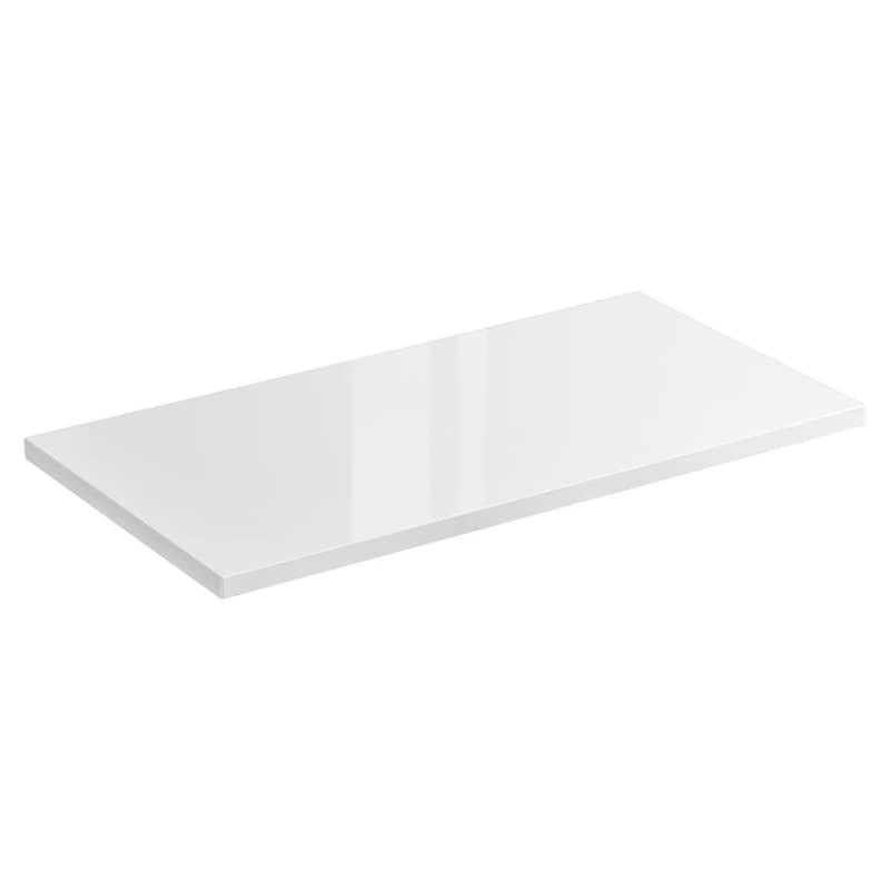 ArtCom Doska pod umývadlo CAPRI White | biely lesk Capri | biela: Doska pod umývadlo 893 - 140 cm 2