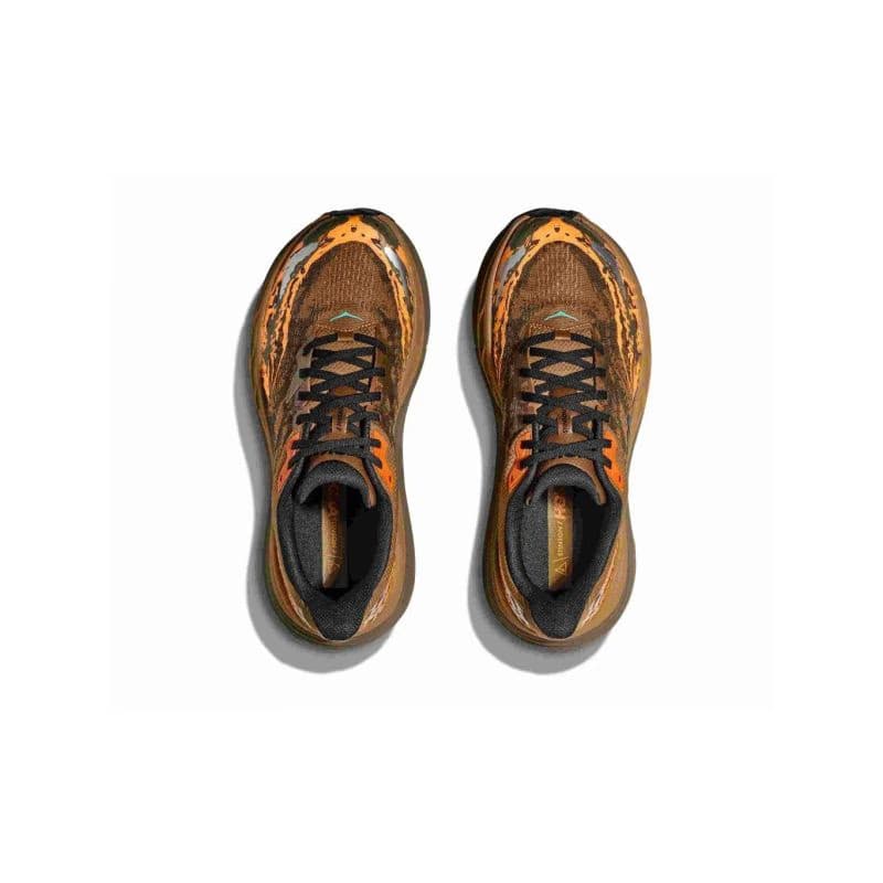 Pánska bežecká trailová obuv HOKA Stinson 7 M honey antique olive 5