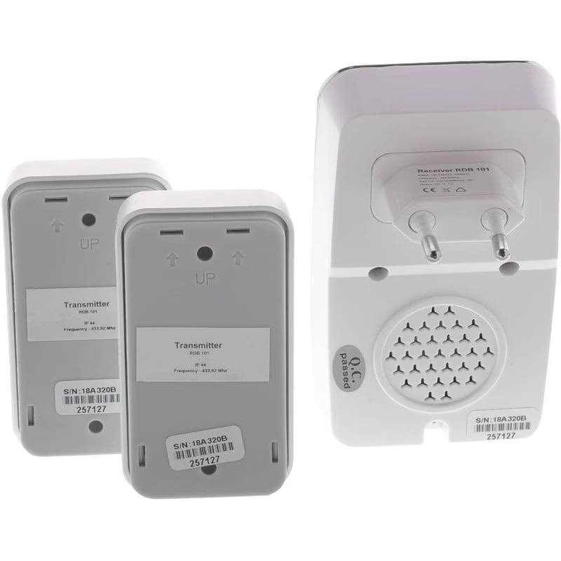 RDB 102 Zvonček 230V +2x wl. tlač. RETLUX 2