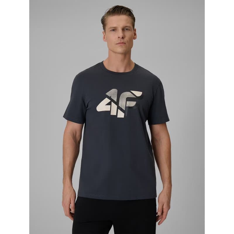 Pánske tričko s krátkym rukávom 4F TSHIRT M2667-22S-ANTHRACITE 2