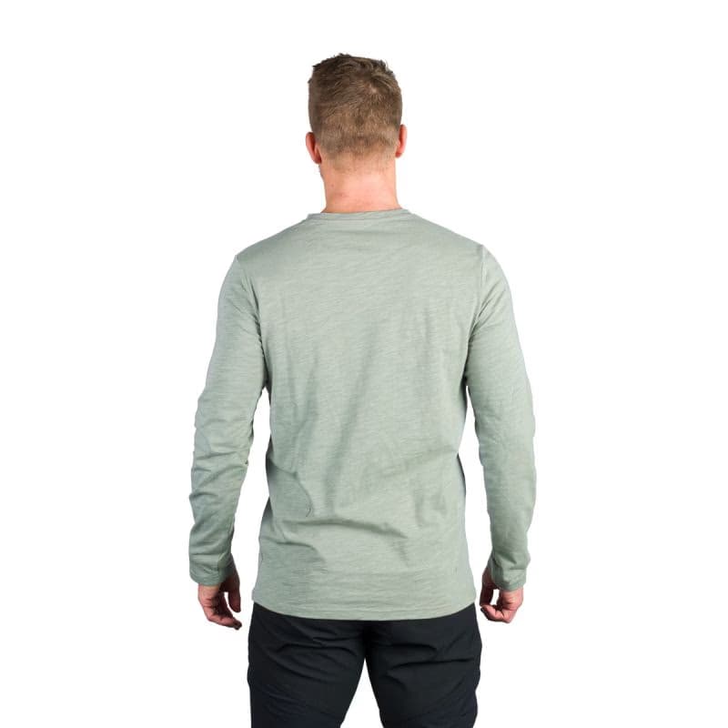 Pánske turistické tričko s dlhým rukávom NORTHFINDER DARU-333lightgreen 4