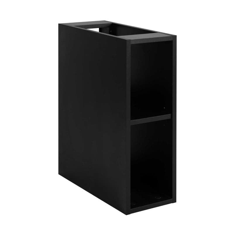 Elvisia Regál do kúpeľne UNI | black 1