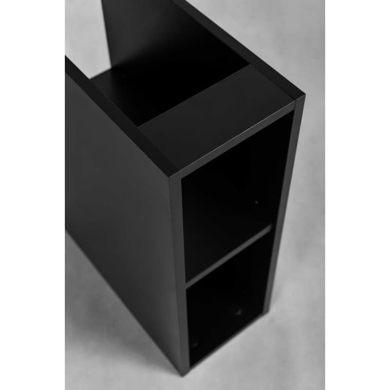Elvisia Regál do kúpeľne UNI | black 6