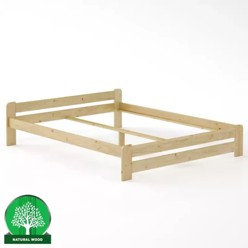 Posteľ borovica LK099–160x200 surová 1