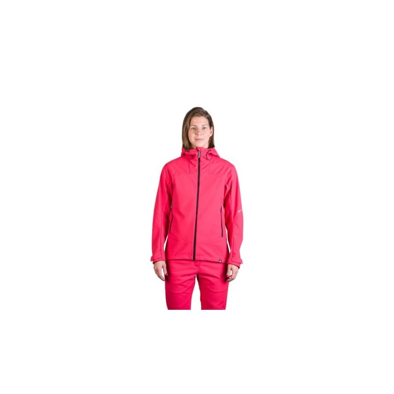 Dámska turistická softshellová bunda NORTHFINDER TINA-355pink