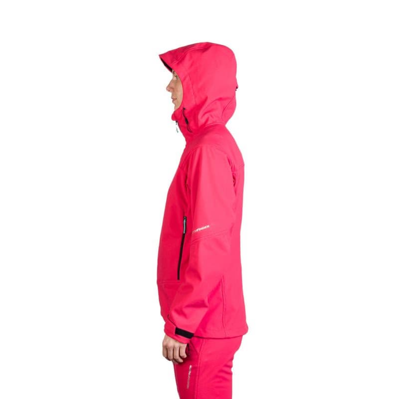 Dámska turistická softshellová bunda NORTHFINDER TINA-355pink 4