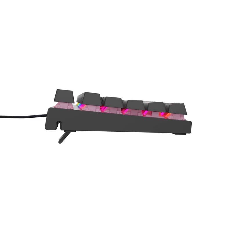 Genesis tichá herná klávesnica THOR 303/TKL/RGB/Outemu Peach/Drôtová USB/SK-SK layout/Čierna 5