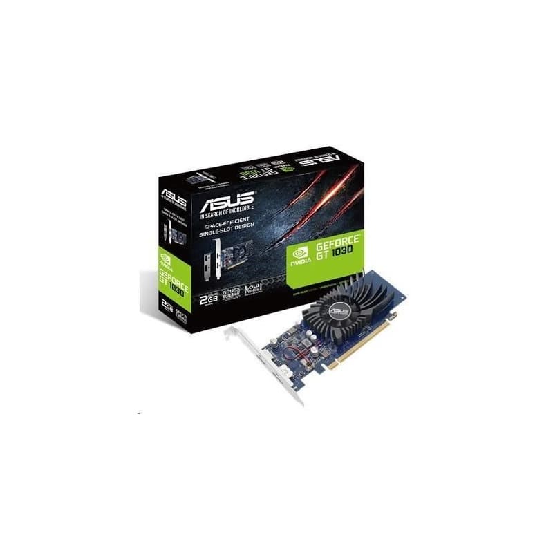 ASUS VGA NVIDIA GeForce GT 1030 BRK 2G, 2G GDDR5, 1xHDMI, 1xDP