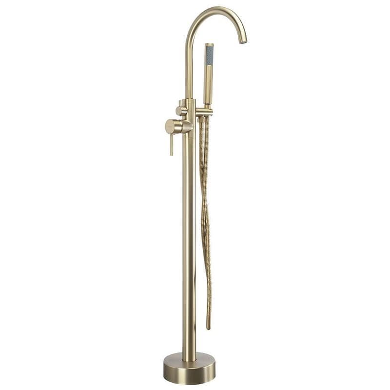 REA - Voľne stojaca batéria Lungo brush gold REA-B7498