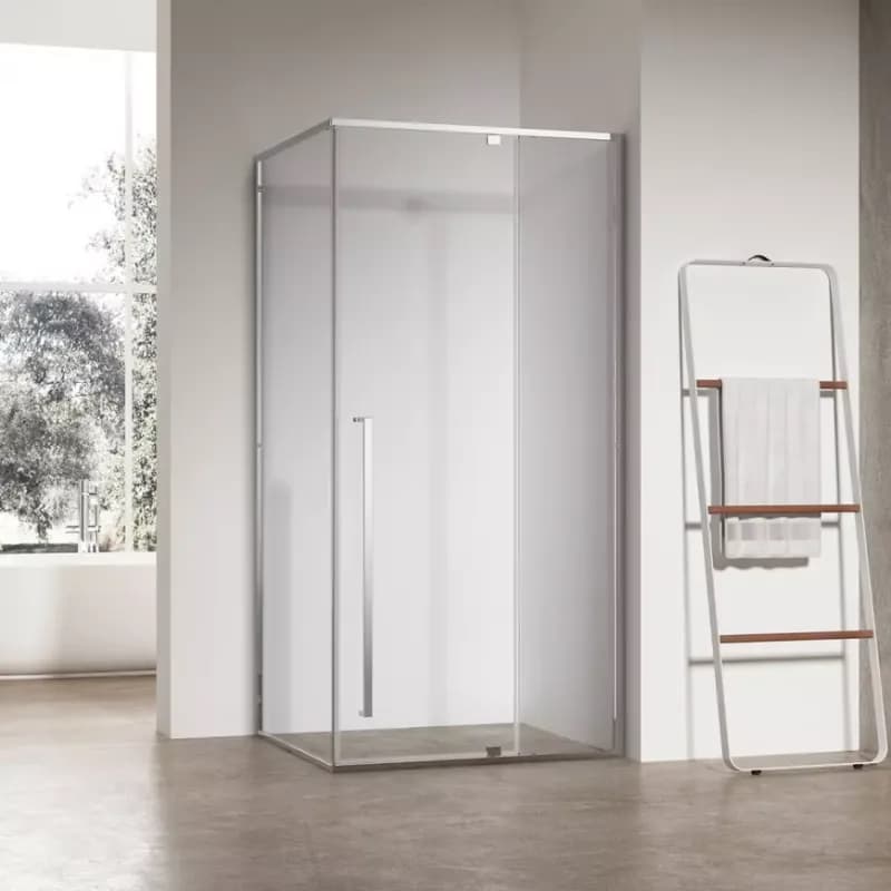 Sprchový kút obdĺžniková Zen 120x80x195 chróm 1