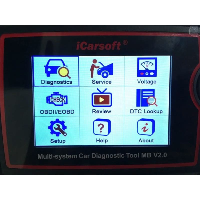 Diagnostika iCarsoft MB V2.0 pre Mercedes-Benz / Šprintér / Smart 3