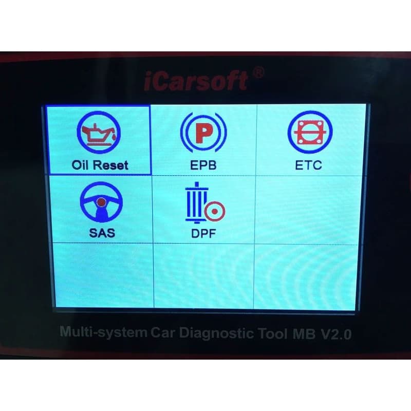 Diagnostika iCarsoft MB V2.0 pre Mercedes-Benz / Šprintér / Smart 4