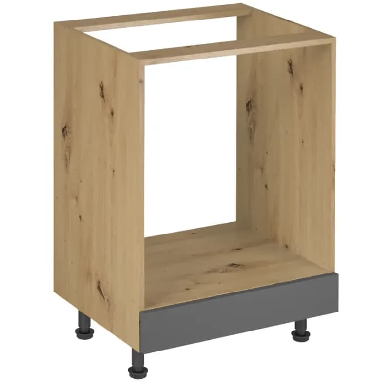 Kuchynská Skrinka Langen D60zk Rukoväť Grey