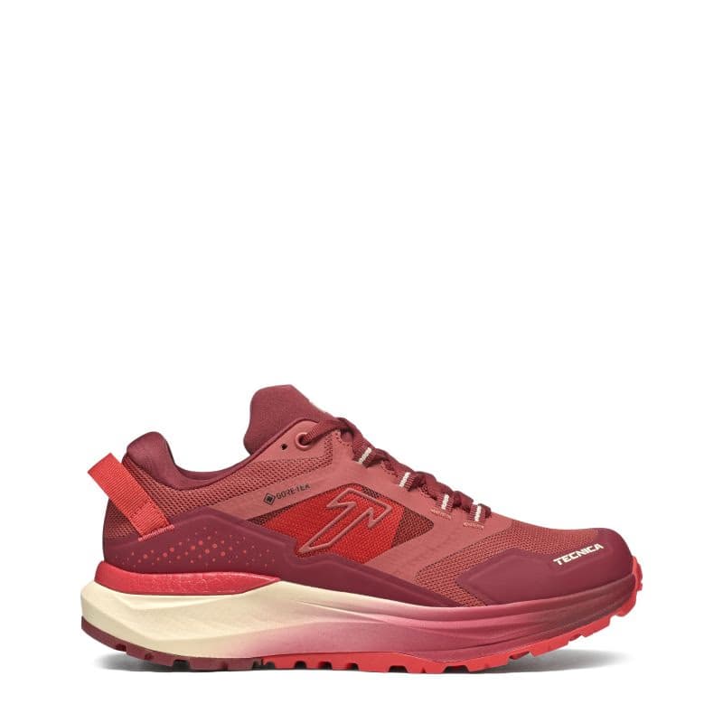 Dámska nízka turistická obuv TECNICA Agate S GTX, mineral red bright red 2