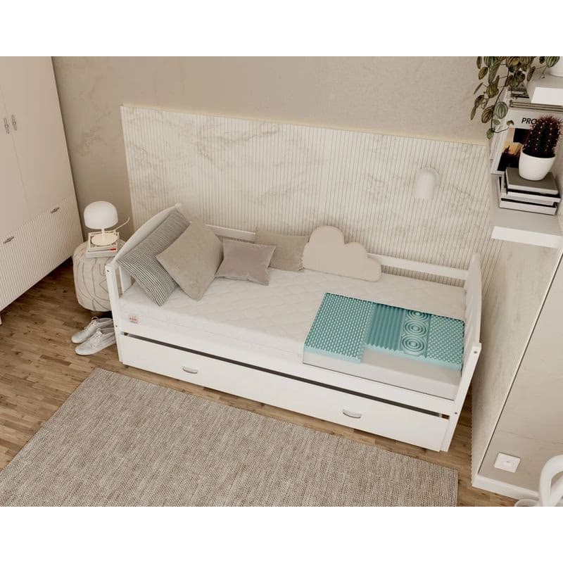 FDM Penový matrac LEON Mikrofibra | 70 x 140 cm 3