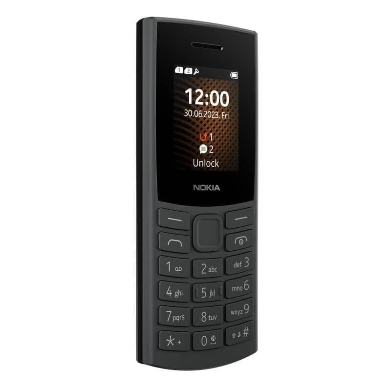 Nokia 105 4G, čierna (2024) EU 3