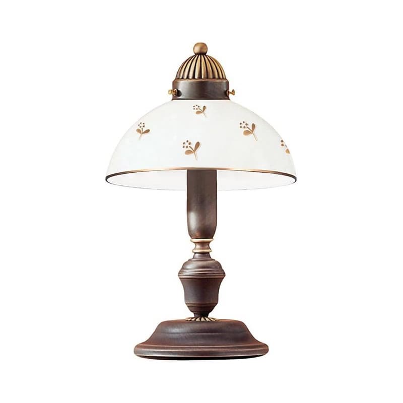 Kolarz 731.73.170 - Stolná lampa NONNA 1xE27/75W/230V, kvetinový vzor, ružové zlato 731.73.170 1