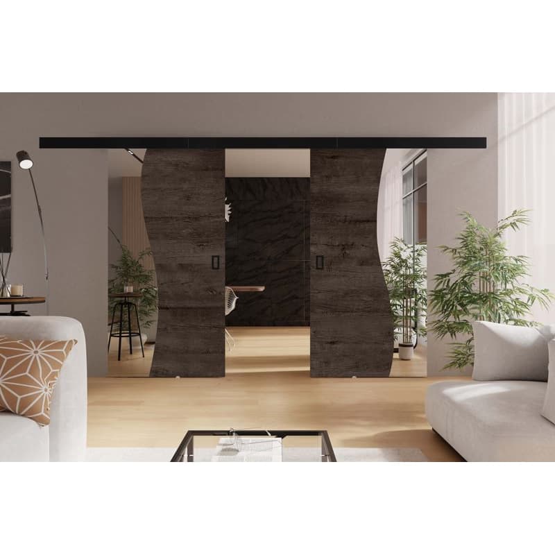 KIER Posuvné dvere FALA DUO | 212 cm Farba: Grafit 6