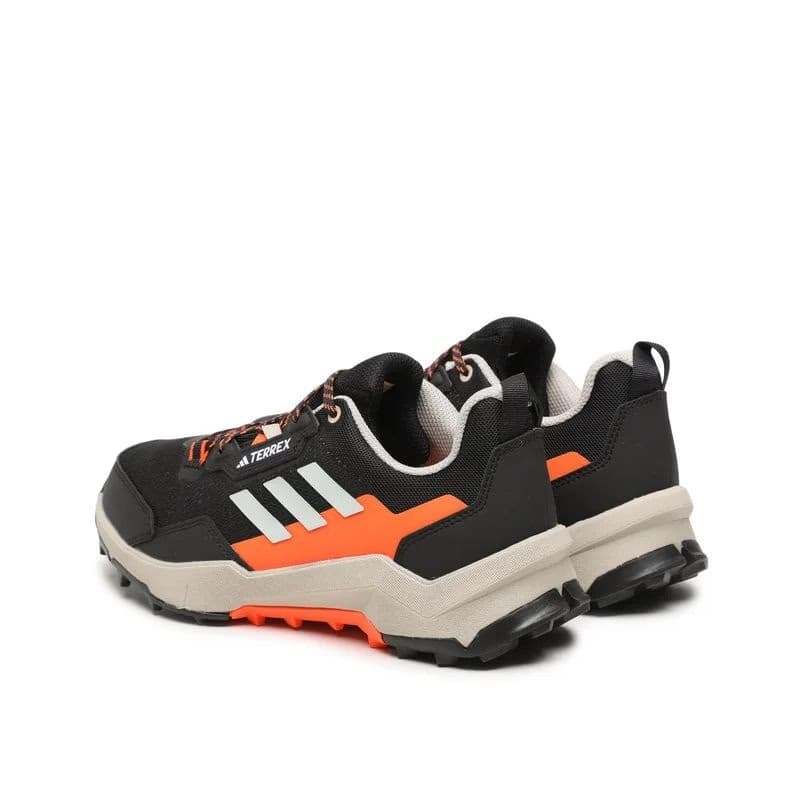 Pánska nízka turistická obuv ADIDAS Terrex AX4 core black wonder silver impact orange 5