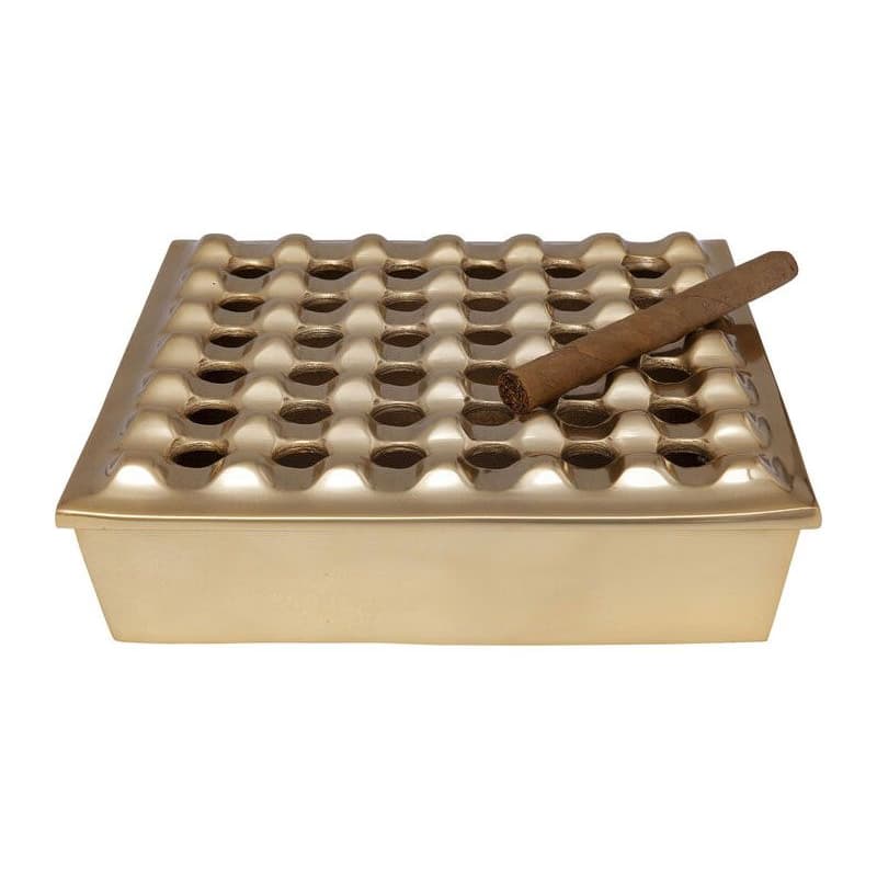 Soho Square 25x25 popolník mosadz 1