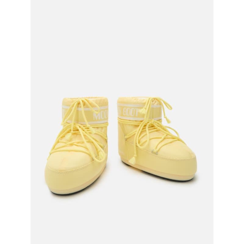 Dámske nízke zimné topánky MOON BOOT MB ICON LOW NYLON B021 LIGHT YELLOW 3