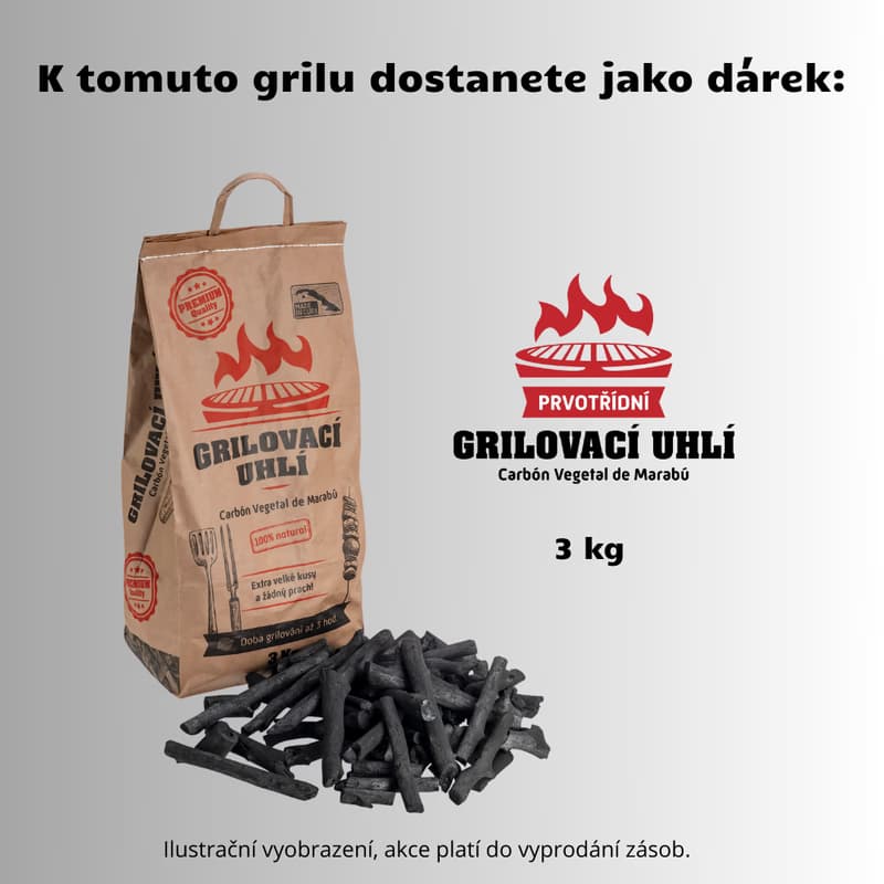 Landmann Gril na drevené uhlie BBQ, 11132 4