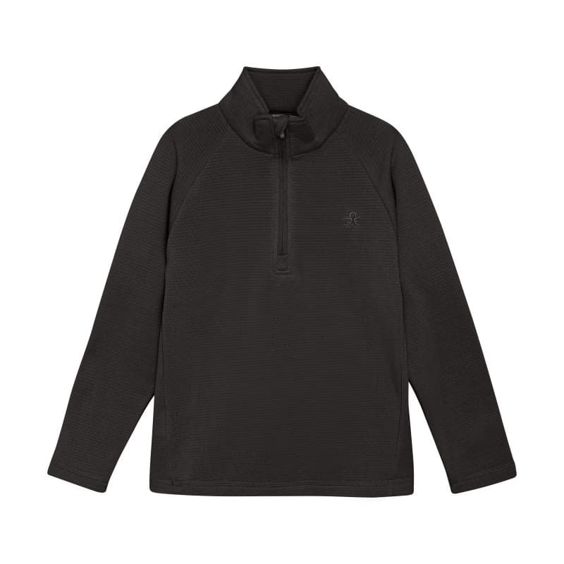 Detská lyžiarska mikina s 1 2 zipsom COLOR KIDS Fleece Pulli - Stretch-1919-Phantom 3