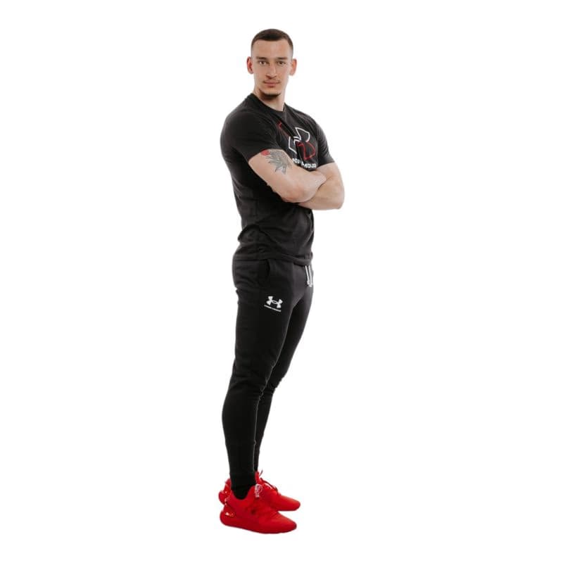 Pánske tričko s krátkym rukávom UNDER ARMOUR UA GL FOUNDATION UPDATE SS-BLK 3