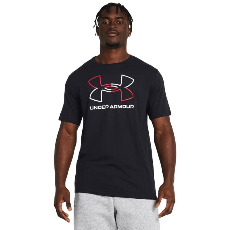 Pánske tričko s krátkym rukávom UNDER ARMOUR UA GL FOUNDATION UPDATE SS-BLK 4