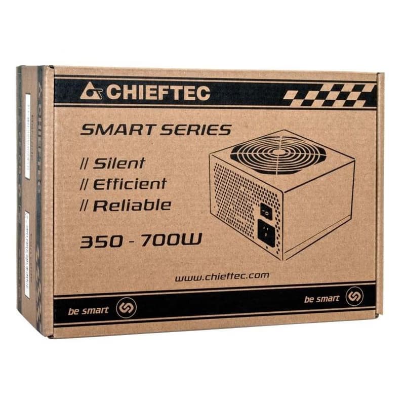 CHIEFTEC zdroj Smart Series, GPS-500A8, 500W, Active PFC, retail 4
