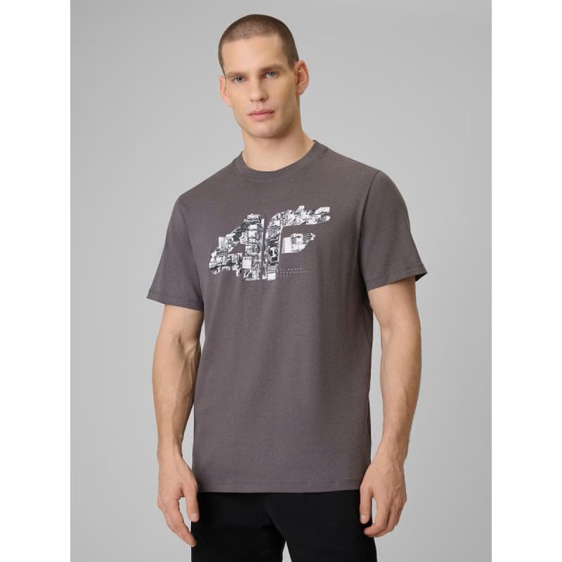 Pánske tričko s krátkym rukávom 4F TSHIRT M2659-24S-MIDDLE GREY 2