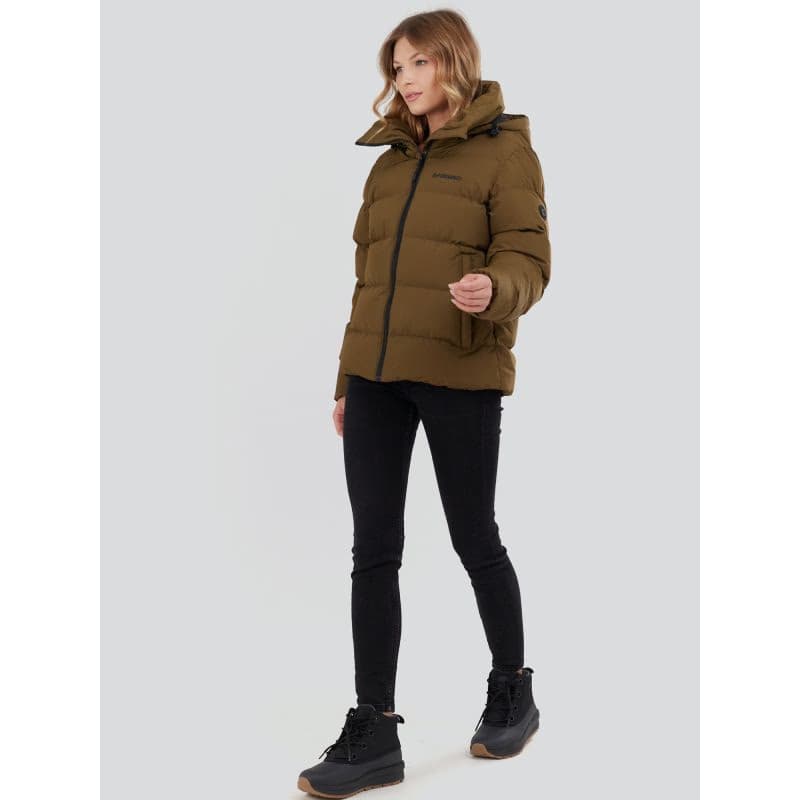 Dámska bunda FUNDANGO Amber Padded Jacket-540-army 4
