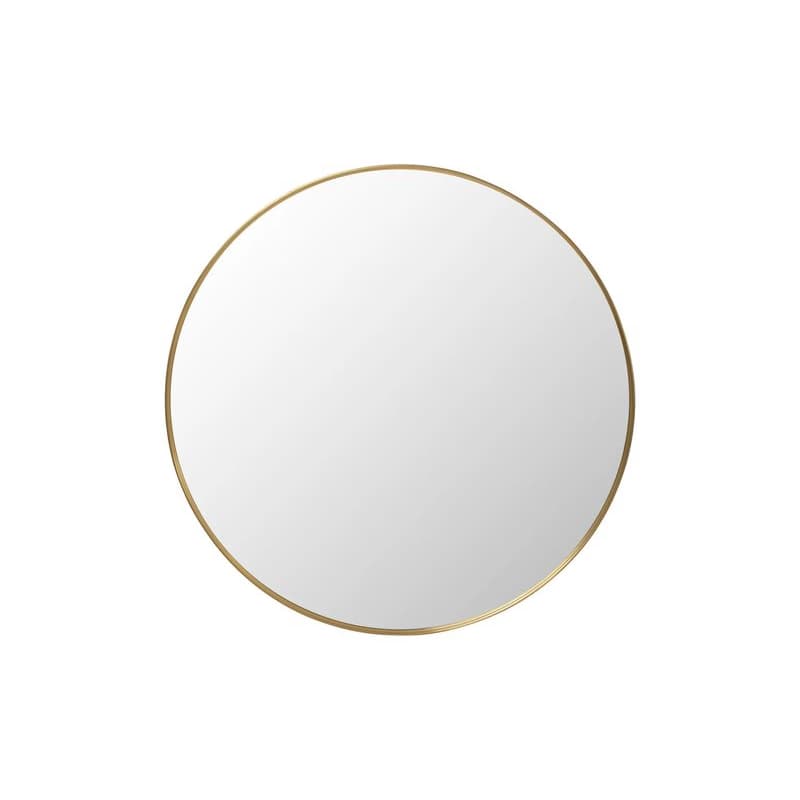 Simply Brass závesné zrkadlo Ø90 cm 1