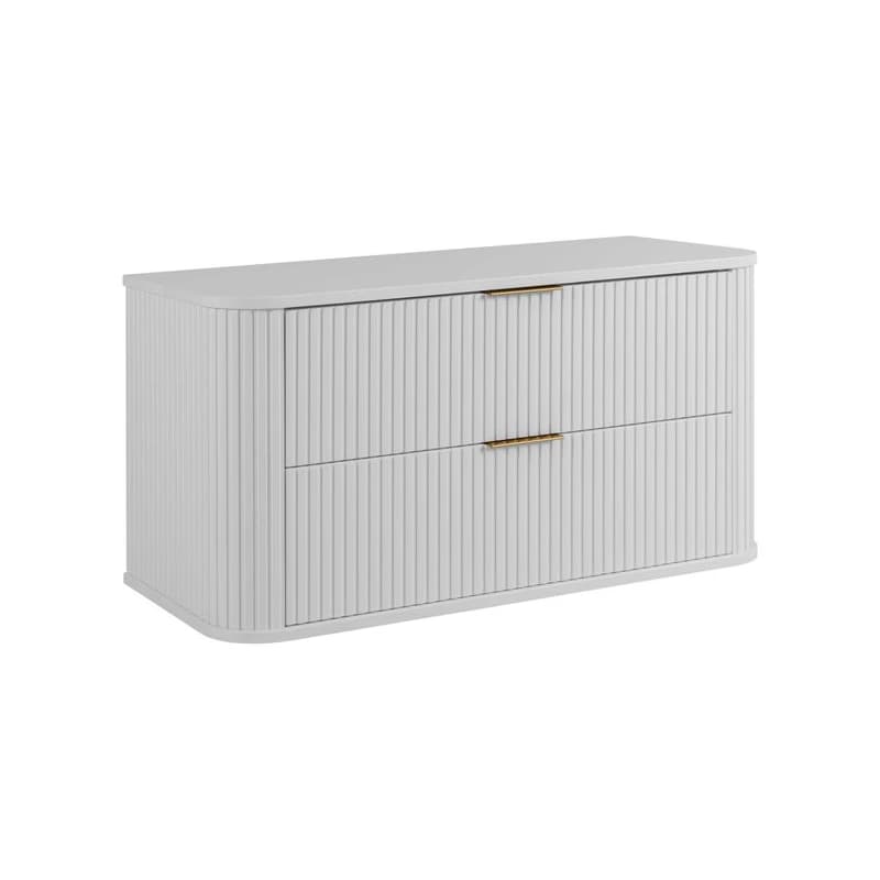 Elvisia Skrinka pod umývadlo ELEGANCE White | 100 cm