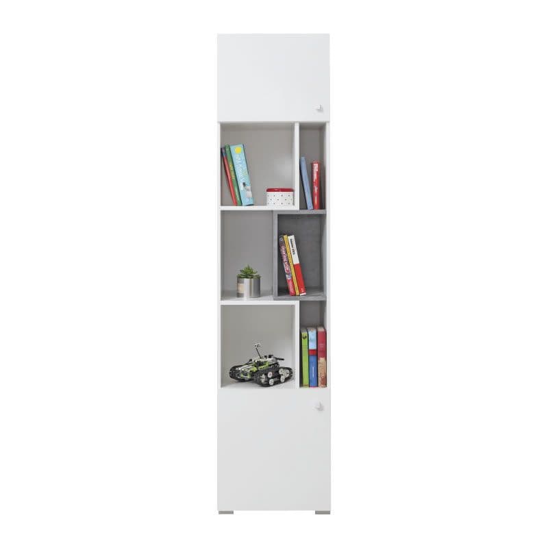 Meblar Regál SIGMA SI6 L/P Farba: biela/beton