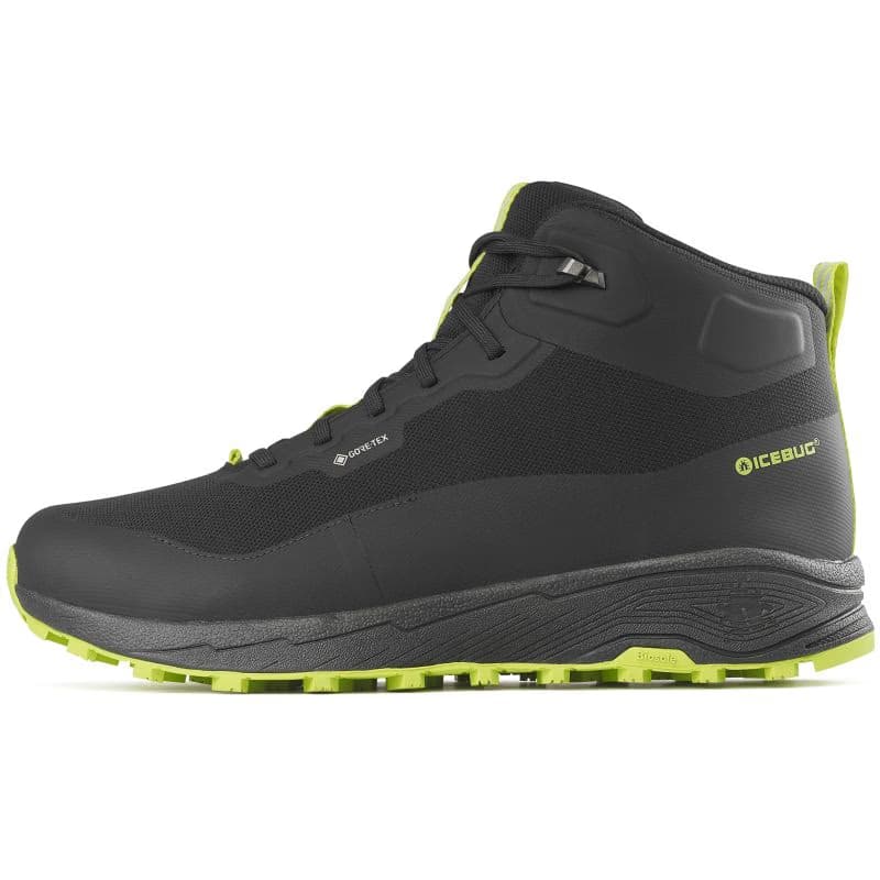 Pánske členkové zimné topánky ICEBUG Haze M Mid Biosole GTX black poison 2