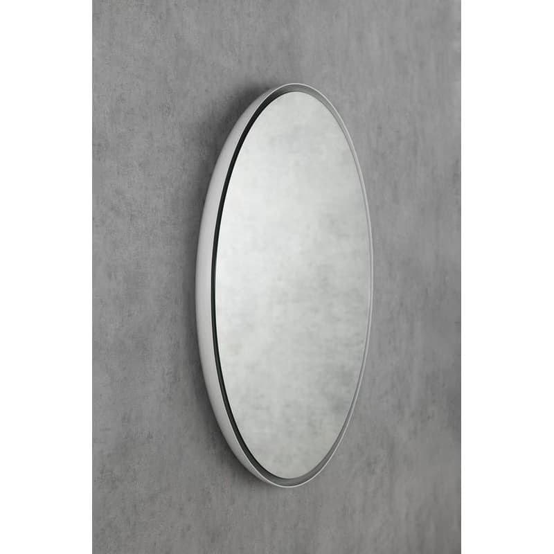 SAPHO - FLOAT LED podsvietené zrkadlo, ø 74cm, biela 22574 5