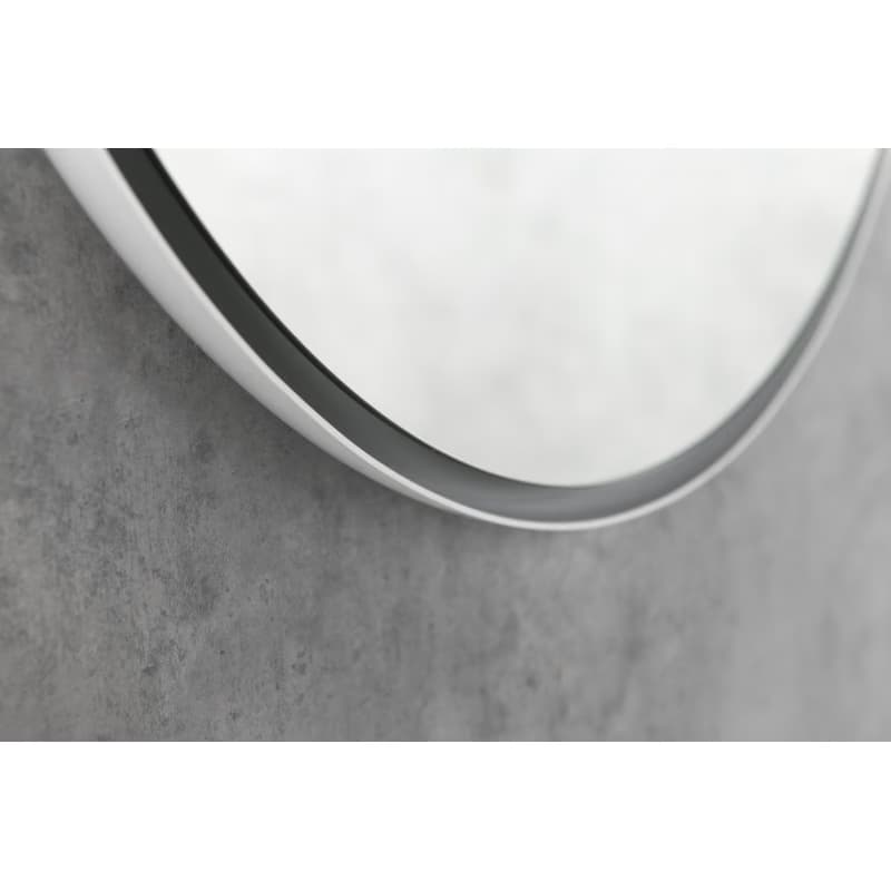 SAPHO - FLOAT LED podsvietené zrkadlo, ø 74cm, biela 22574 6