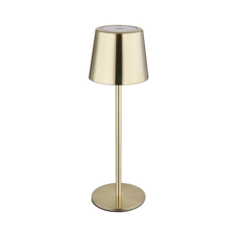 Globo 58482M-LED Dotykovo stmievateľná nabíjateľná stolná lampa VANCOUVER 2W/3,7V 2200 mAh zlatá 58482M