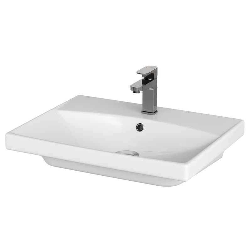 CERSANIT - SET 802 LARA CITY 60 Biela skrinka + umývadlo S801-142-DSM 3