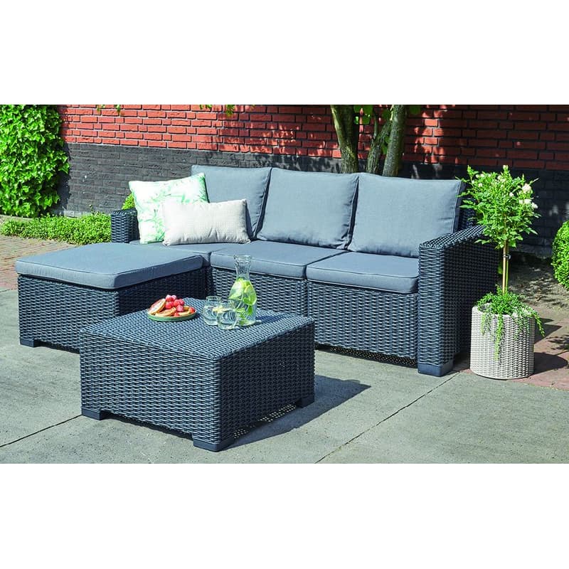 KETER Záhradný set FLORIDA chaise longue | grafit