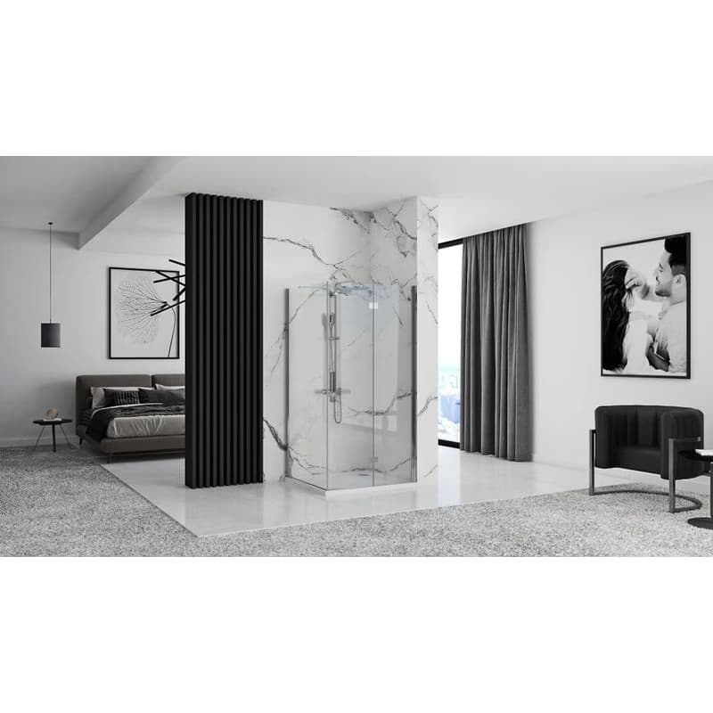 REA/S - Sprchová kabína Molier Chrom 90x80 KPL-K1539 4