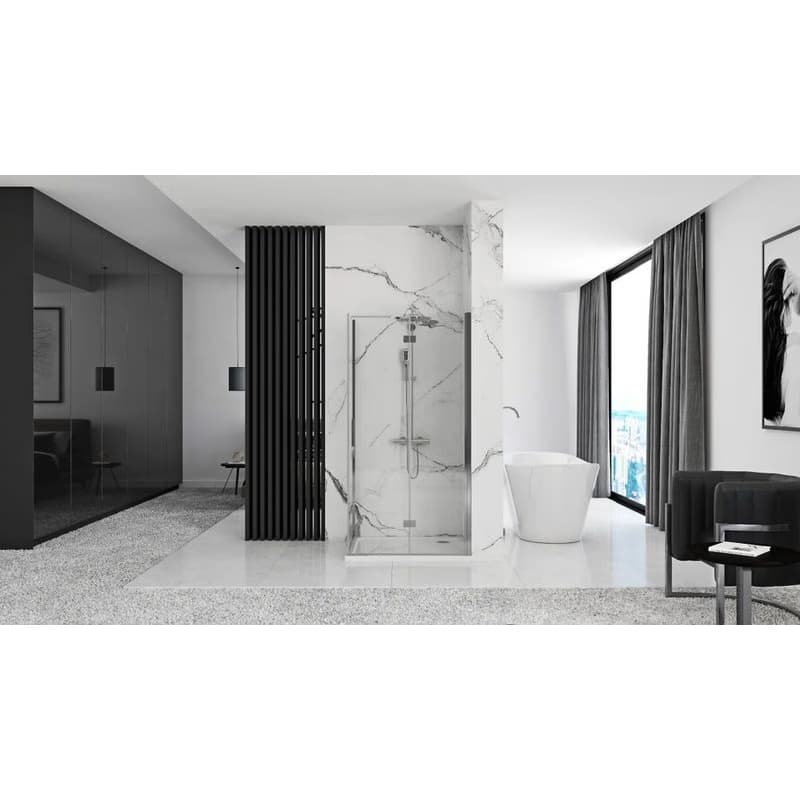 REA/S - Sprchová kabína Molier Chrom 90x80 KPL-K1539 6