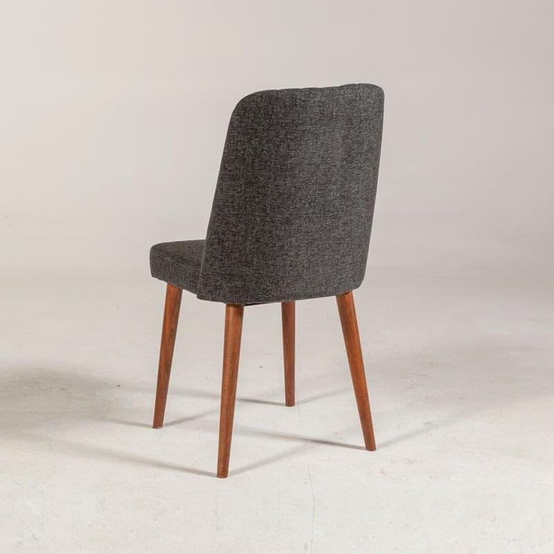 Stolička Vina Sandalye Anthracite, Walnut 6