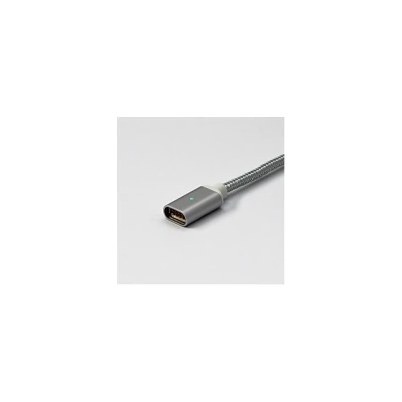 USB kábel (2.0), USB A samec - Magnetická koncovka, 1m, strieborný, DOPRADE 5