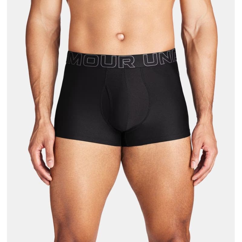 Pánske boxerky UNDER ARMOUR 3 PACK-UA PERFORMANCE TECH - SOLID 3 inch-BLK 4