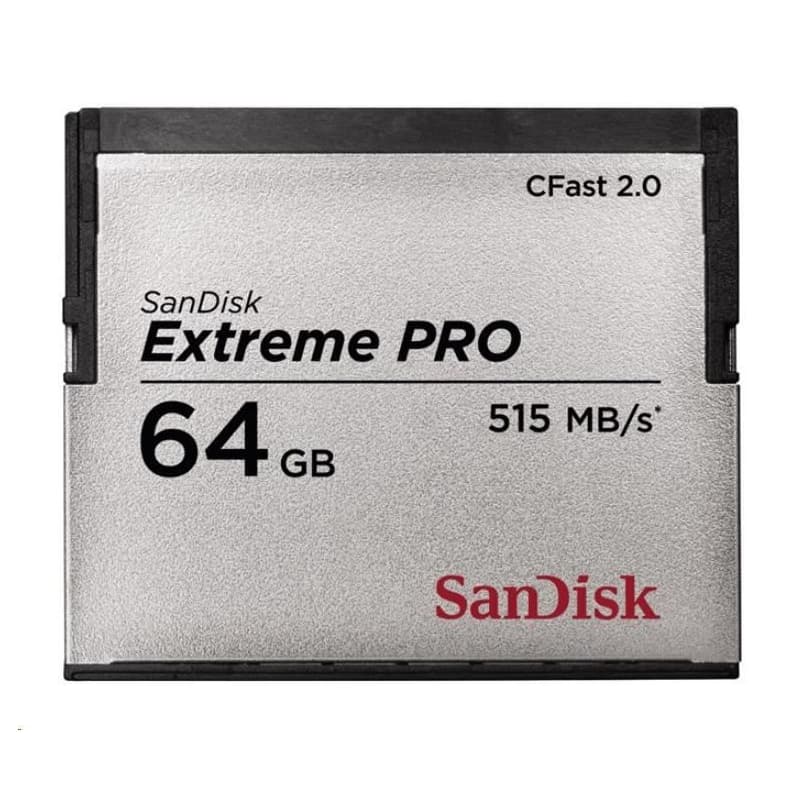 SanDisk CFAST 2.0 64GB Extreme Pro (515 MB/s) 1
