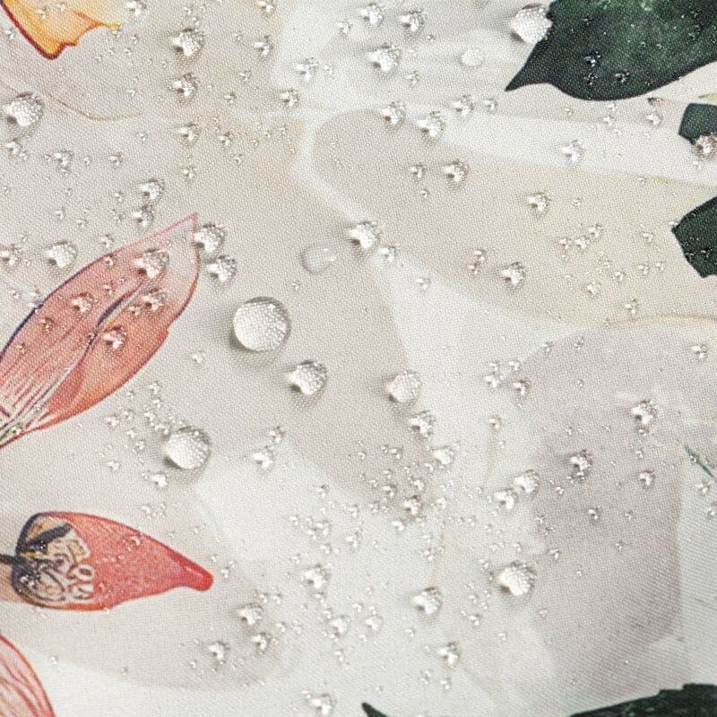 ArtFir Záves na terasu GARDEN 2 PU | biela/sivá 155 x 220 cm 5