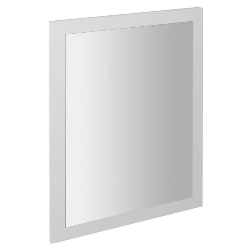 SAPHO - NIROX zrkadlo v ráme 60x80cm, biela lesk NX608-3030